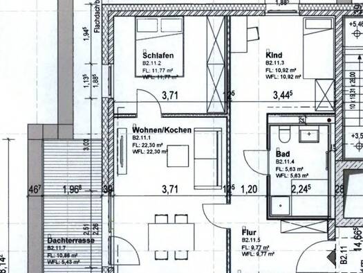 Terrassenwohnung zur Miete - Erstbezug 866 € 3 Zimmer 66,6 m² 2. Geschoss Alter Mühlenweg 1 A Bad Bevensen Bad Bevensen 29549