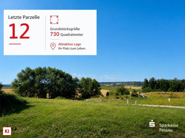 Grundstück zum Kauf provisionsfrei 189.800 € 730 m² Grundstück Hutthurm Hutthurm 94116