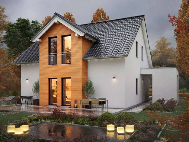 Einfamilienhaus zum Kauf - Erstbezug provisionsfrei 390.500 € 5 Zimmer 136 m² 500 m² Grundstück Nassenheide Löwenberger Land 16775