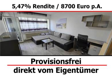 Wohnung zum Kauf provisionsfrei 159.000 € 2 Zimmer 35 m² 2. Geschoss Stauffenbergstr. 55 Hechingen Hechingen 72379
