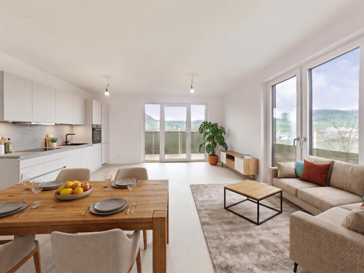 Wohnung zur Miete - Erstbezug 1.096 € 2 Zimmer 73,1 m² Elisabeth-von-Thüringen-Straße 1 Zwätzen Jena 07743