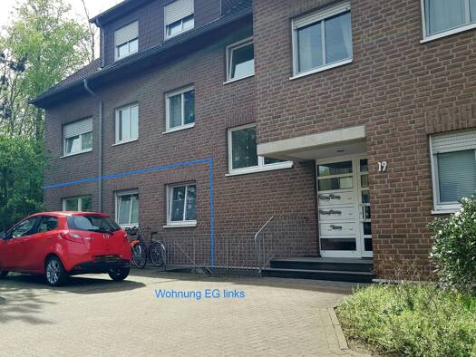 Terrassenwohnung zur Miete 750 € 3 Zimmer 85 m² Geschoss EG/3 frei ab sofort Ulmenweg 19 Xanten Xanten 46509