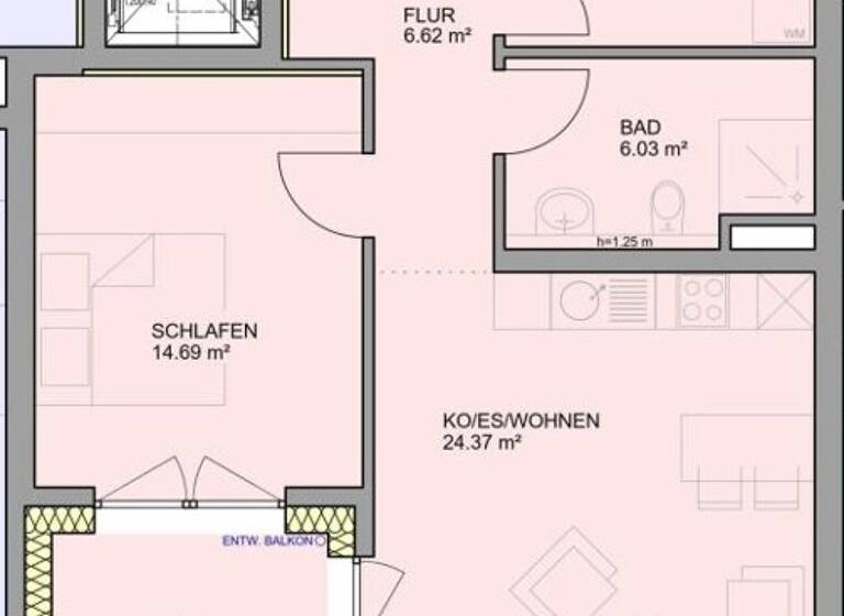 Wohnung zum Kauf - Erstbezug 259.000 € 2 Zimmer 59,3 m² Masholder Bitburg 54634