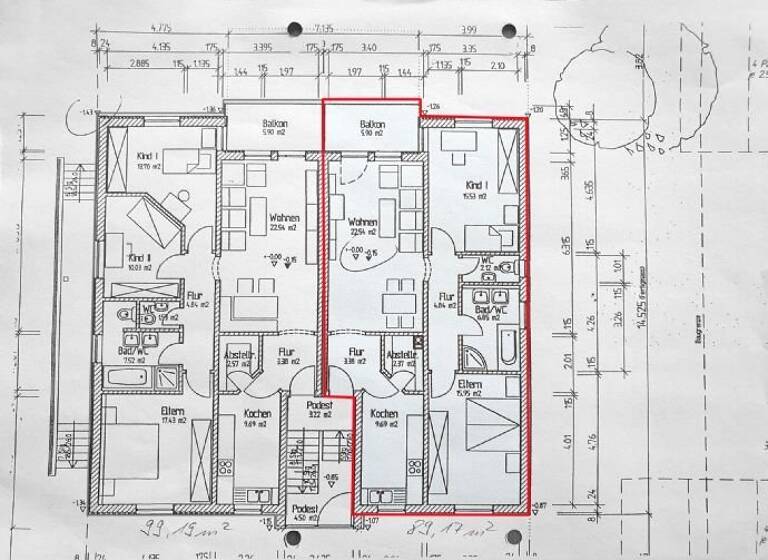 Wohnung zur Miete 940 € 3 Zimmer 89,2 m² 1. Geschoss frei ab sofort Vogelherdweg 12 Haundorf 91729