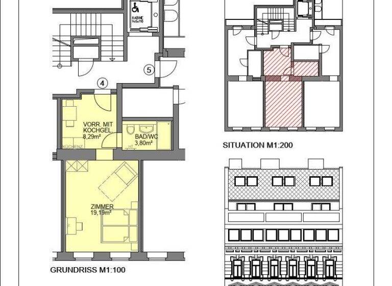 Studio zum Kauf - Erstbezug 175.000 € 1 Zimmer 31,3 m² 1. Geschoss Senefeldergasse 35 Wien 1100