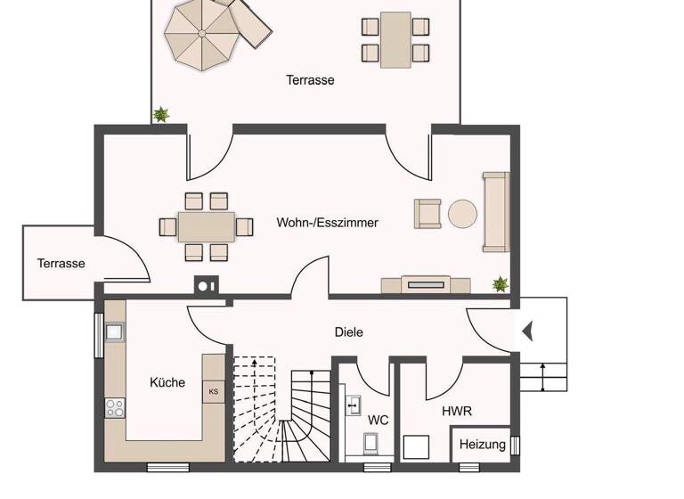 Einfamilienhaus zum Kauf 397.000 € 4 Zimmer 137,8 m² 528,3 m² Grundstück Limbach Eltmann 97483