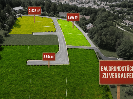 Grundstück zum Kauf 779.000 € 1.969 m² Grundstück Scheibenhalde Nordstetten Horb am Neckar 72160