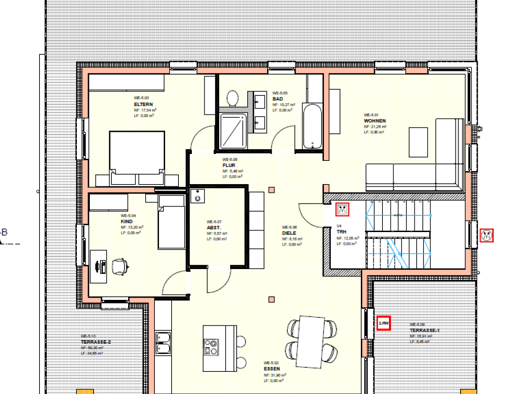 Terrassenwohnung zum Kauf provisionsfrei 342.900 € 2 Zimmer 155,9 m² frei ab sofort Mörschied 55758