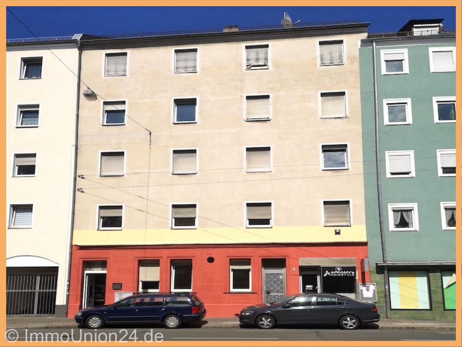 Mehrfamilienhaus zum Kauf 990.000 € 20 Zimmer 516 m²<br/>Wohnfläche 160 m²<br/>Grundstück Steinbühl Nürnberg 90443