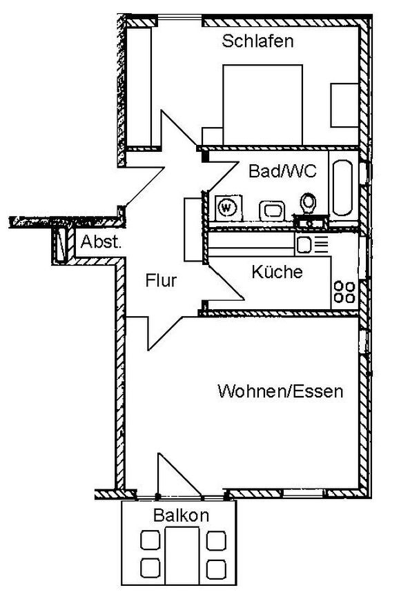 Wohnung zum Kauf 295.000 € 2 Zimmer 65 m²<br/>Wohnfläche 1.<br/>Geschoss Tegernheim 93105