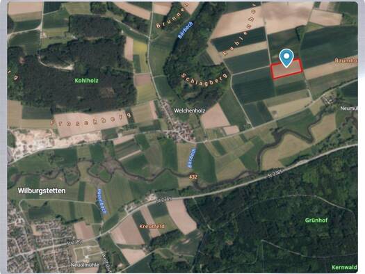 Land-/Forstwirtschaft zum Kauf 106.000 € 21.233 m² Grundstück Wilburgstetten Wilburgstetten 91634