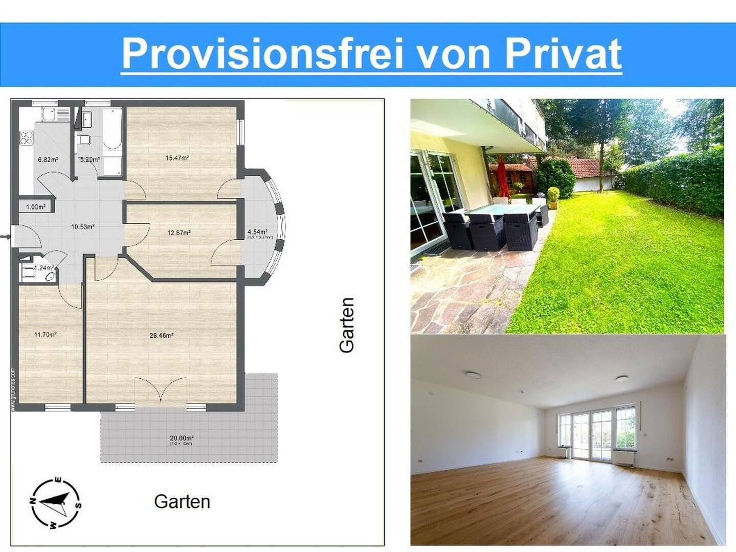 Terrassenwohnung zum Kauf provisionsfrei 749.000 € 4 Zimmer 105,4 m²<br/>Wohnfläche EG<br/>Geschoss ab sofort<br/>Verfügbarkeit Markt Schwaben 85570