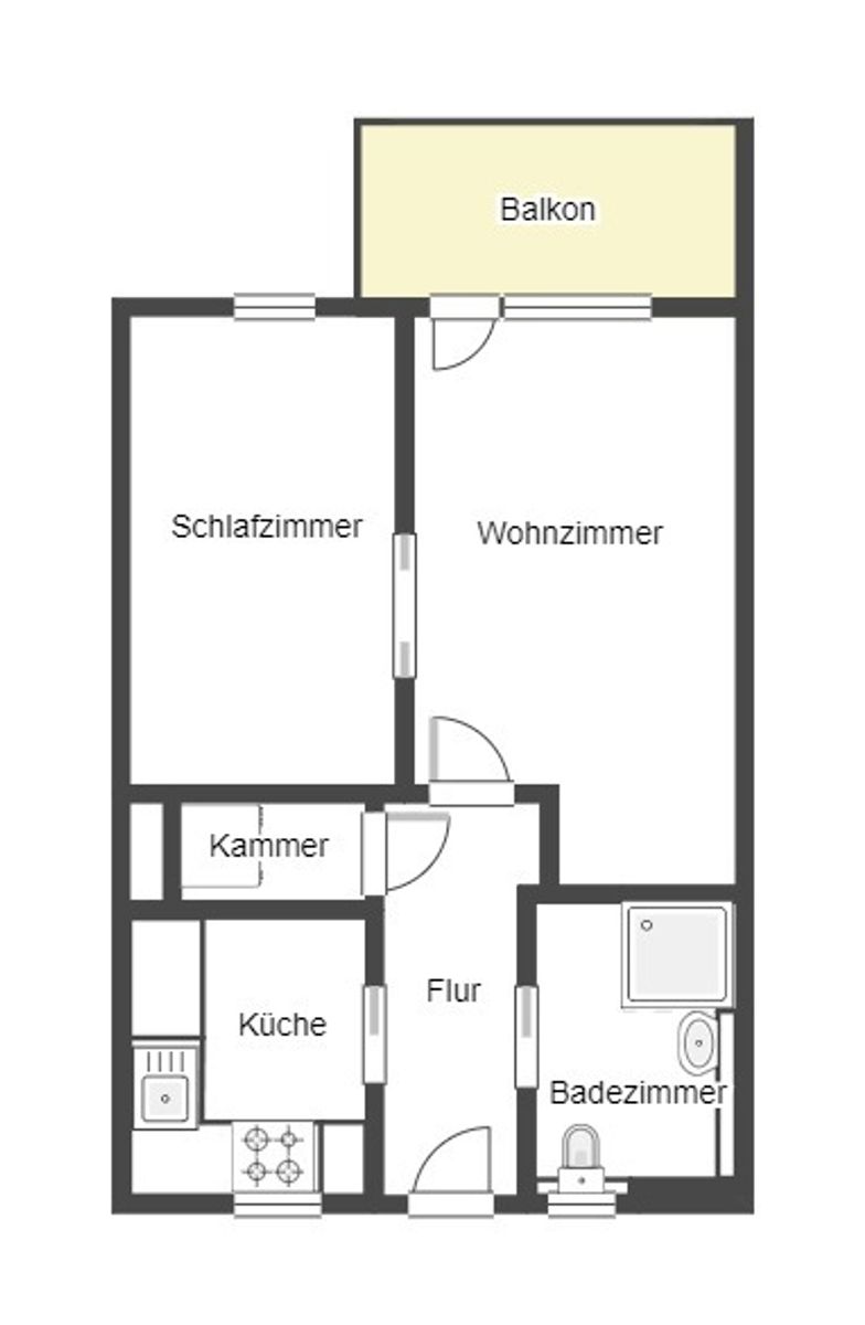 Immobilie zum Kauf als Kapitalanlage geeignet 335.000 € 2 Zimmer 62,6 m²<br/>Fläche Baar Baar-Ebenhausen 85107