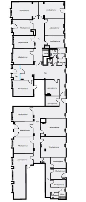 Bürofläche zur Miete 4.093 € 511,6 m²<br/>Bürofläche Sudetenstr. 9a Neutraubling 93073