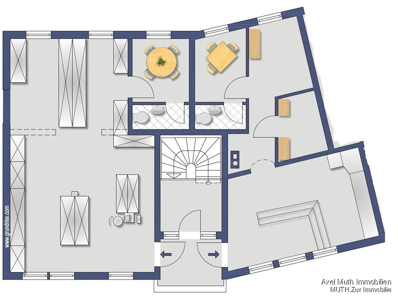 Bürofläche zur Miete 8,81 € 101 m²<br/>Bürofläche Eibensbach Güglingen / Eibensbach 74363