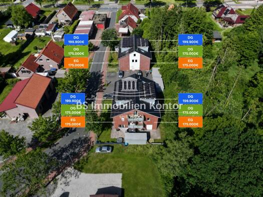 Wohnung zum Kauf 172.500 € 3 Zimmer 80 m² Ostrhauderfehn Ostrhauderfehn 26842