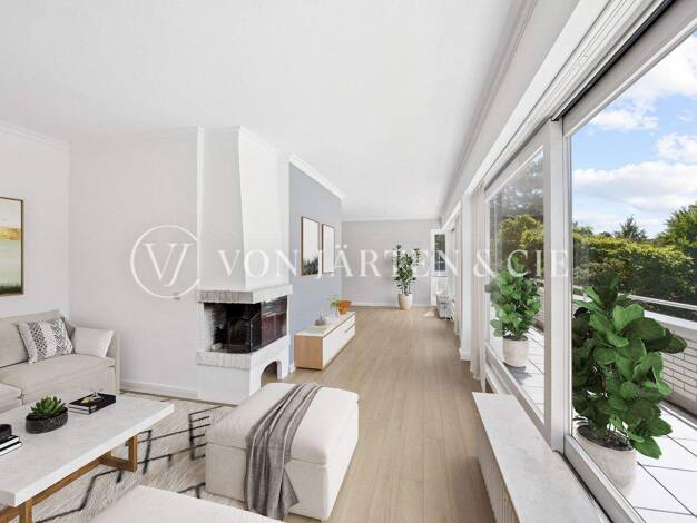 Penthouse zum Kauf provisionsfrei 495.000 € 3 Zimmer 128 m² 3. Geschoss Marienthal Hamburg 22043