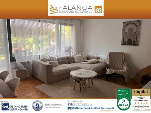 Wohnung zur Miete 1.150 € 3 Zimmer 78 m² 1. Geschoss Mombach Mainz 55120