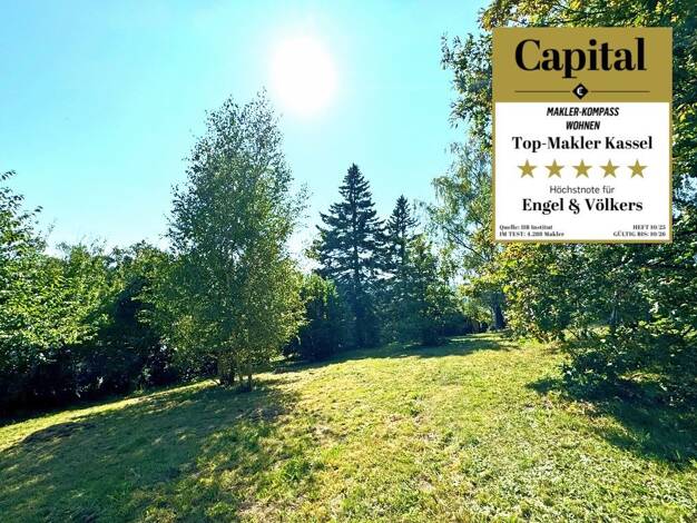 Grundstück zum Kauf 165.000 € 1.000 m² Grundstück Baugenehmigung vorhanden Knappenweg Oberkaufungen Kaufungen 34260