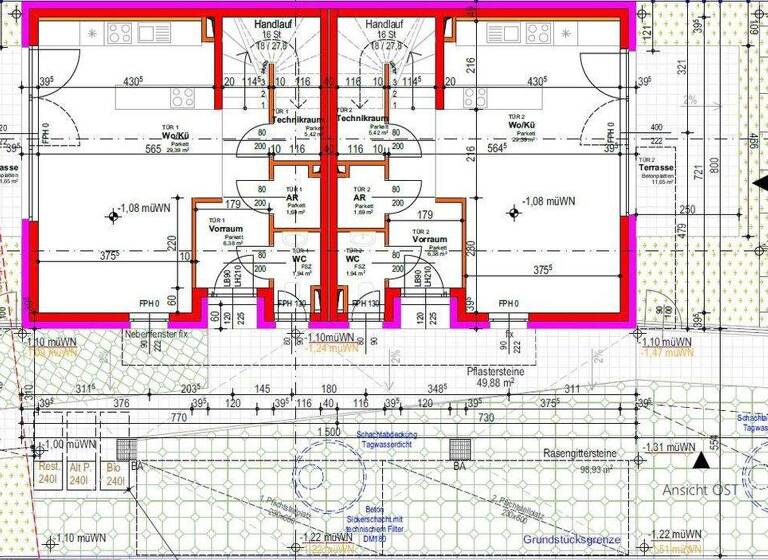 Doppelhaushälfte zum Kauf - Erstbezug 599.000 € 5,5 Zimmer 126,8 m² Wiethestraße Wien 1220