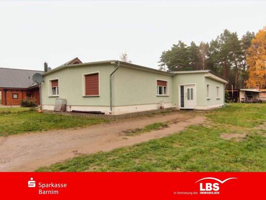 Bungalow zum Kauf 299.000 € 4 Zimmer 111 m² 2.952 m² Grundstück Finowfurt Schorfheide 16244