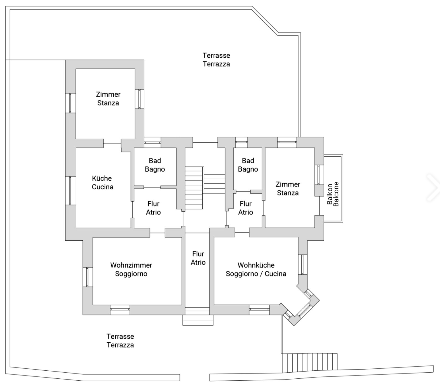 Villa zum Kauf 8 Zimmer 408 m²<br/>Wohnfläche Brixen 39042