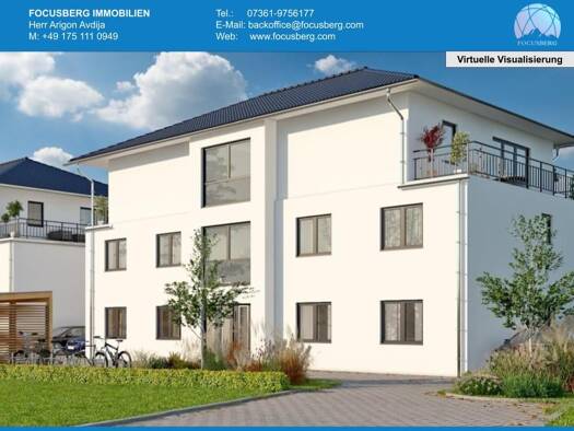 Wohnung zum Kauf - Erstbezug provisionsfrei 428.000 € 3 Zimmer 86 m² Geschoss 1/3 frei ab 01.01.2027 Unterkochen Aalen 73432
