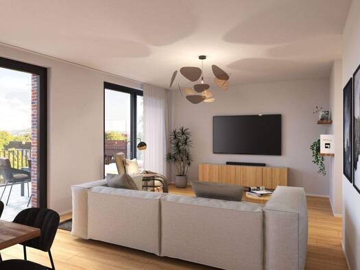 Penthouse zur Miete - Erstbezug 1.411 € 2 Zimmer 91,1 m² 4. Geschoss frei ab 01.07.2026 Sehnde 31319