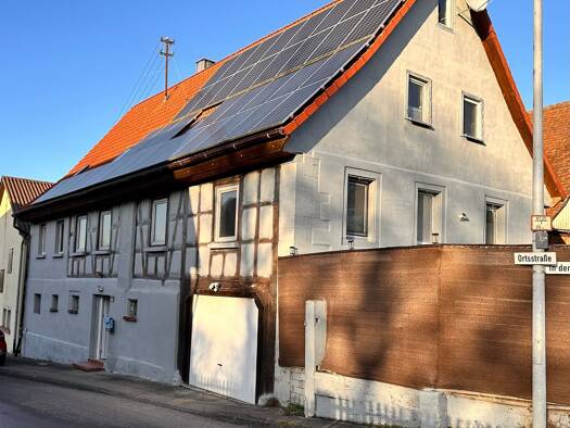 Einfamilienhaus zum Kauf provisionsfrei 279.000 € 6 Zimmer 180 m² 380 m² Grundstück Billingsbach Blaufelden 74572