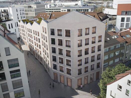 Wohnung zum Kauf - Erstbezug provisionsfrei 390.000 € 1,5 Zimmer 38,9 m² 1. Geschoss Ulm 89073