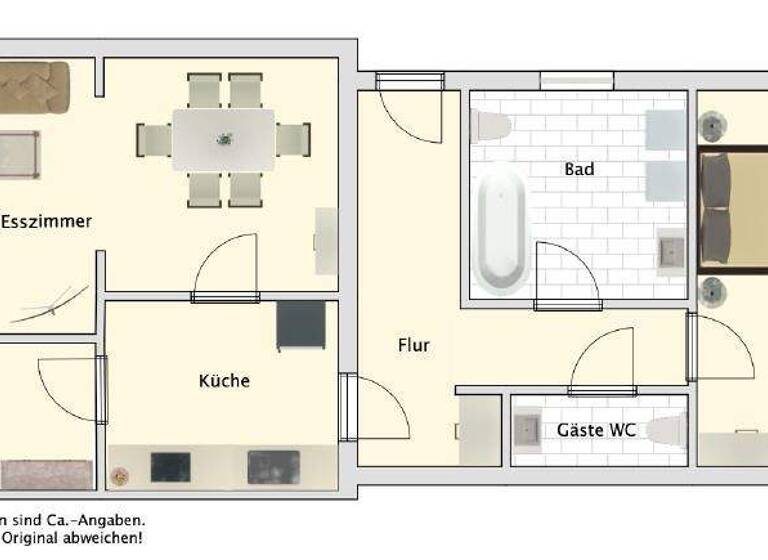 Doppelhaushälfte zum Kauf 130.000 € 3 Zimmer 90 m² 185 m² Grundstück Innenstadt Wilhelmshaven-Bant 26382