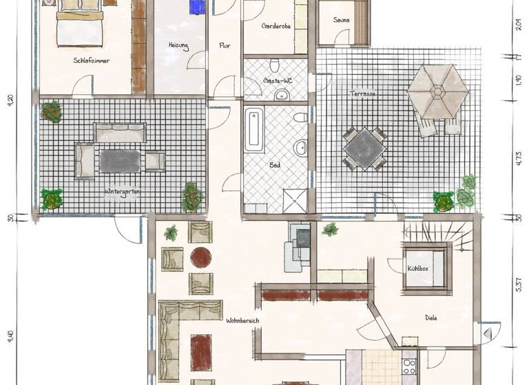 Einfamilienhaus zum Kauf 549.000 € 6 Zimmer 290 m² 1.900 m² Grundstück Langenbach 07919