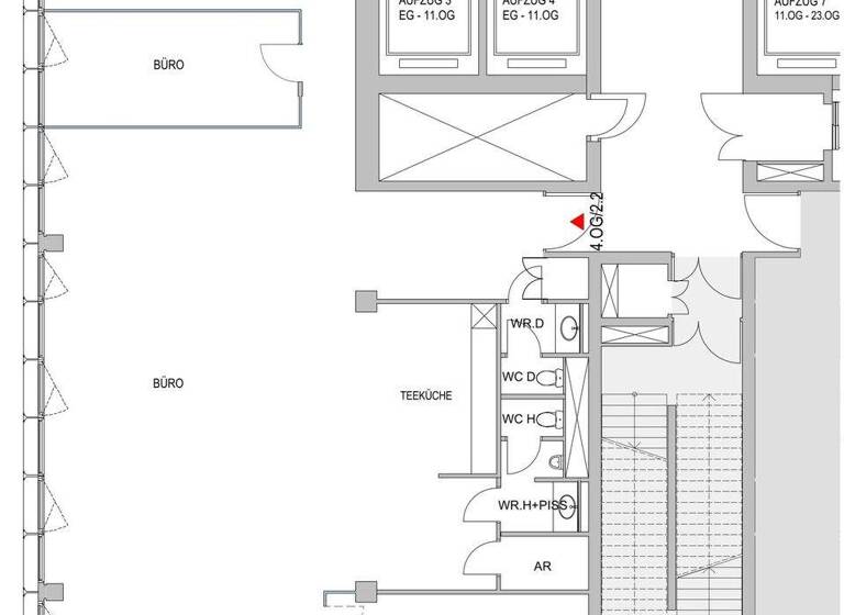 Bürofläche zur Miete 13,90 € 244 m² Bürofläche Wien 1220