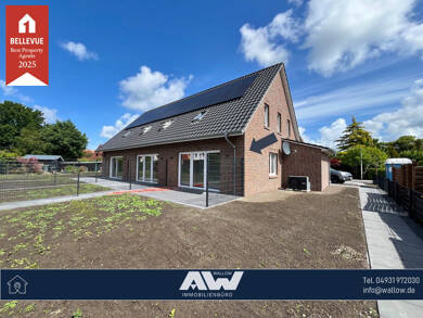 Reihenendhaus zur Miete 1.250 € 3 Zimmer 85 m² frei ab sofort Norden Norden 26506
