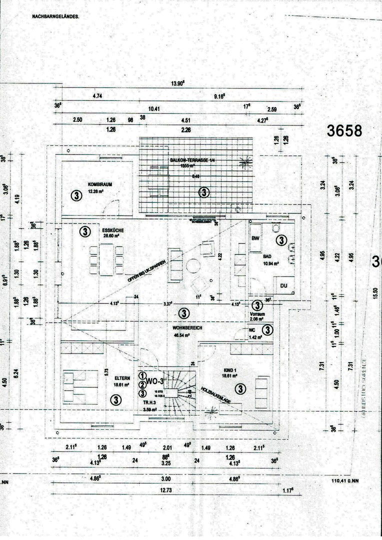 Maisonette zum Kauf provisionsfrei 590.000 € 5 Zimmer 172 m²<br/>Wohnfläche 2.<br/>Geschoss Langenbrücken Bad Schönborn 76669