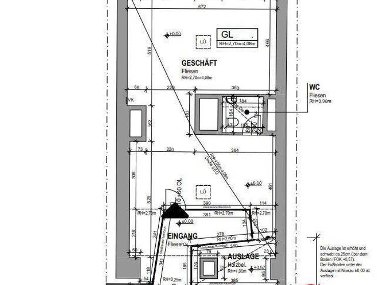 Ladenfläche zur Miete 4.825 € 1 Zimmer Spiegelgasse Wien 1010