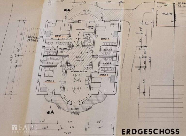 Haus zum Kauf provisionsfrei 1.200.000 € 17 Zimmer 265 m² 1.169 m² Grundstück Marienbrunn Marktheidenfeld 97828