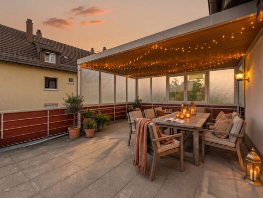 Terrassenwohnung zum Kauf als Kapitalanlage geeignet 339.000 € 3 Zimmer 83 m² Nikolaus-Lenau-Straße 6 Winnenden Winnenden 71364