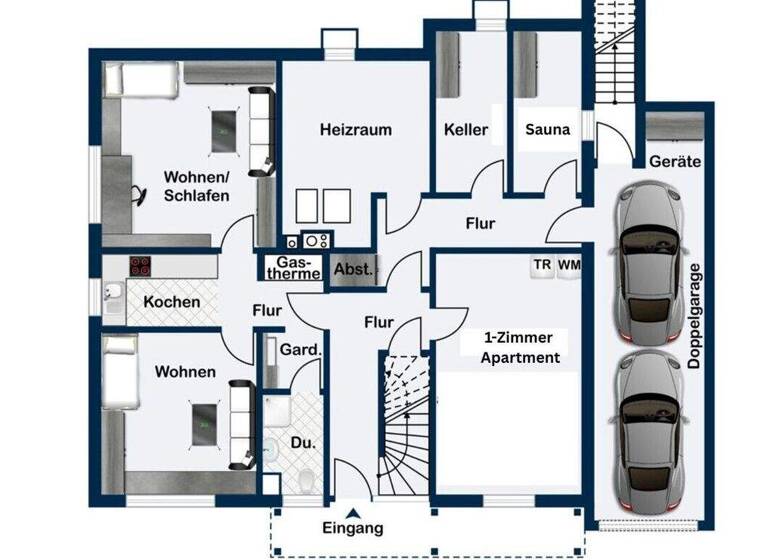 Mehrfamilienhaus zum Kauf 749.000 € 10 Zimmer 302 m² 558 m² Grundstück Innenstadt Kaiserslautern 67663