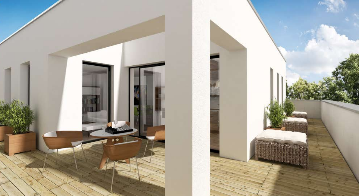 Moderne 3-Zimmer Penthouse-Wohnung mit riesiger Dachterrasse in Dresden