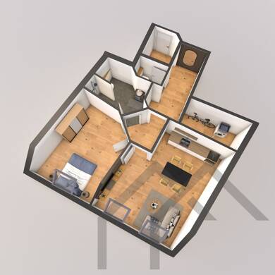 Wohnung zur Miete 899 € 2 Zimmer 64,7 m² Homburg Homburg 66424
