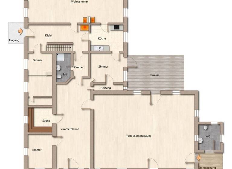 Einfamilienhaus zum Kauf 425.000 € 6 Zimmer 160 m² 1.058 m² Grundstück frei ab sofort Wentorf Wentorf b Sandesneben 23898