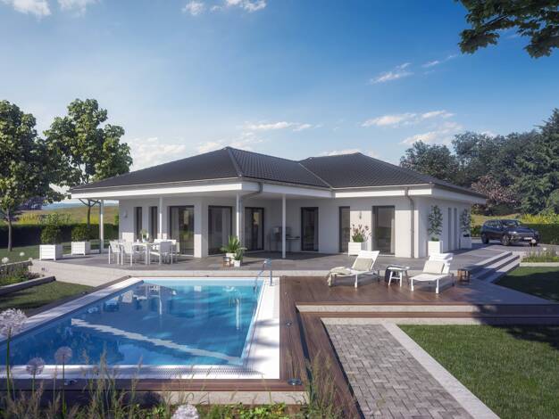 Bungalow zum Kauf 440.500 € 4 Zimmer 110 m² 650 m² Grundstück Petersberg 66989