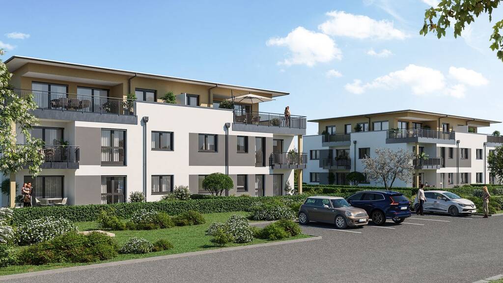 Wohnung zur Miete - Erstbezug 930 € 2 Zimmer 66,3 m² 1. Geschoss Zellerstraße 30 Zellerberg Rieden 87668