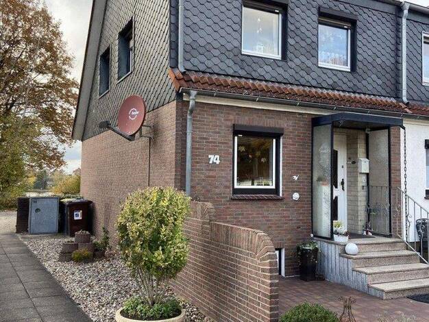 Reihenmittelhaus zum Kauf provisionsfrei 210.000 € 3 Zimmer 80 m² 430 m² Grundstück Rader-Insel 74 Rader-Insel 24794