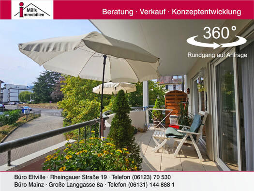 Wohnung zum Kauf 249.000 € 2 Zimmer 77 m² 1. Geschoss Rüdesheim am Rhein 65385