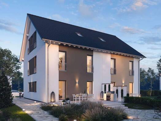 Doppelhaushälfte zum Kauf provisionsfrei 881.480 € 8,5 Zimmer 216 m² 494,6 m² Grundstück Herbolzheim 79336