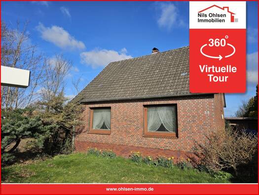 Einfamilienhaus zum Kauf 98.000 € 5 Zimmer 100 m² 1.302 m² Grundstück frei ab sofort Alte Landstraße 29 Kronsmoor 25597