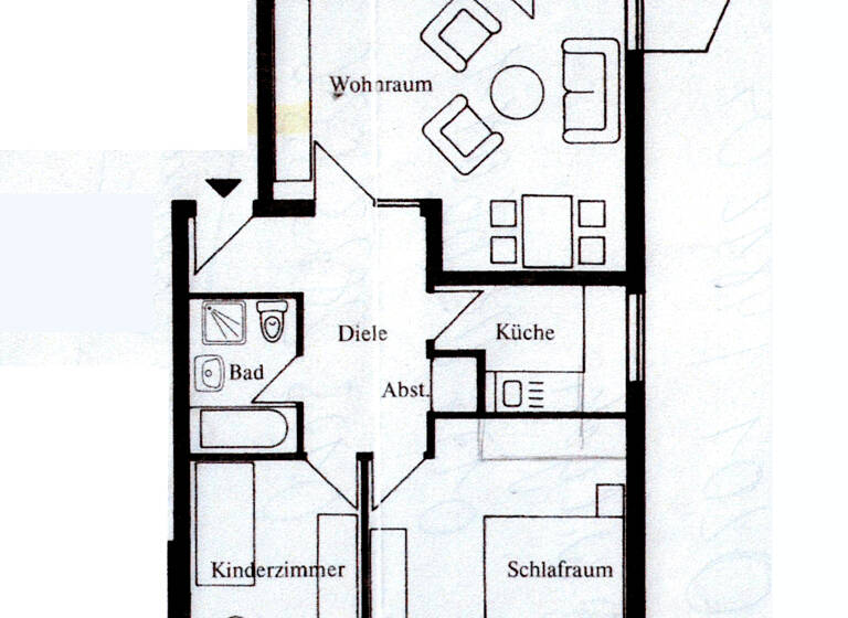 Wohnung zum Kauf 249.000 € 3 Zimmer 83,6 m²<br/>Wohnfläche 1.<br/>Geschoss Dellwig Essen 45357