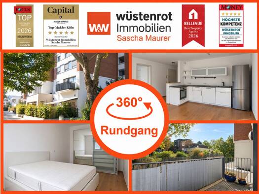 Wohnung zum Kauf 274.000 € 2 Zimmer 50 m² 1. Geschoss Niehl Köln 50735